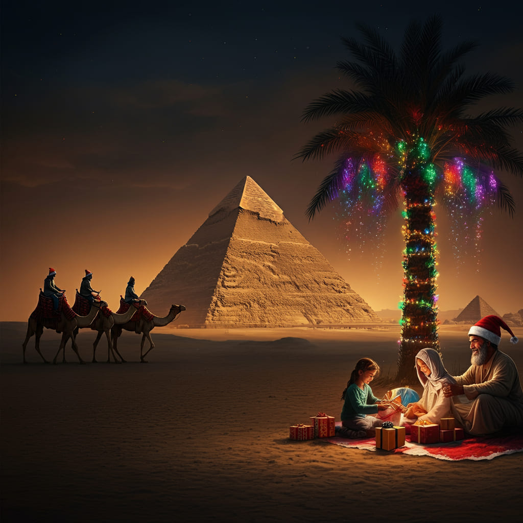 fun facts about Christmas in Egypt