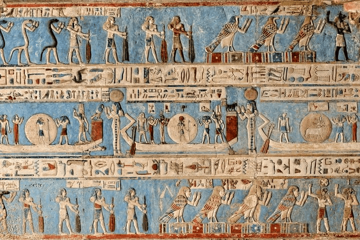 The Secret of Perfect Symmetry on Egyptian Sculptures