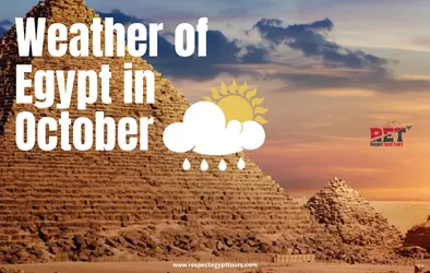 Temperature of Egypt in October