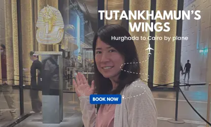 Tutankhamun's Wings: Hurghada to Cairo by plane
