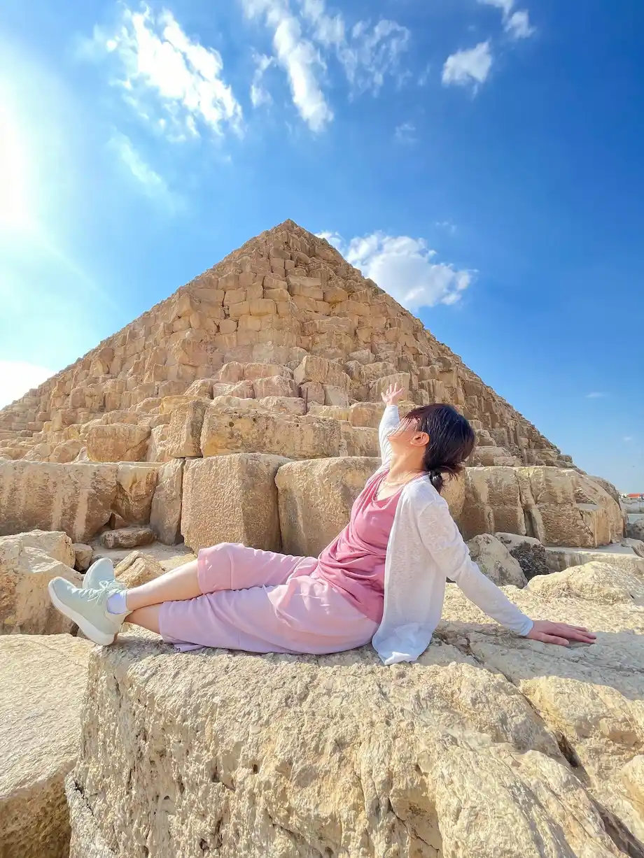 Pyramids of Giza - Christmas holiday