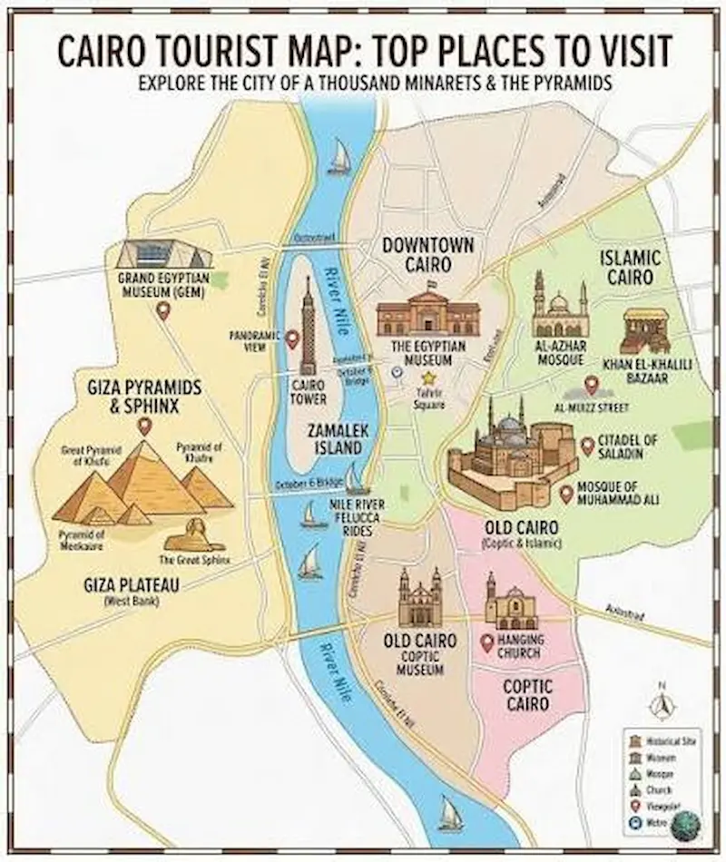 Why does Cairo’s location matter historically?
