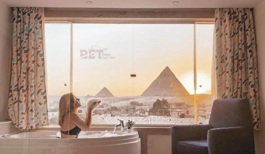 Pyramids view best hotels in Cairo Egypt