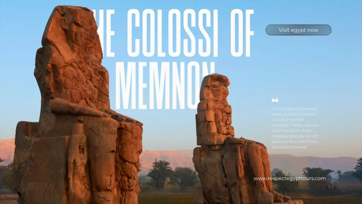 The Colossi of Memnon