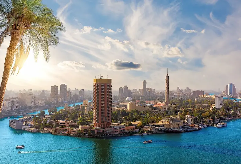 Where is Cairo in Egypt?